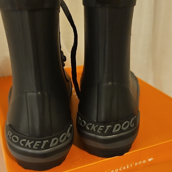 Rocket Dog Women's Charcoal Lace-Up Boots - Picture 3 of 3